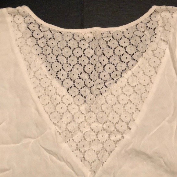 White Swimsuit Cover with Fringe - Picture 5 of 5